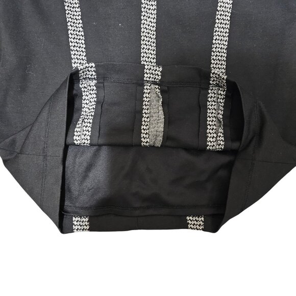 Soho Apparel Black & Silver Cap Sleeve Bodycon Dress Size M - Picture 9 of 9